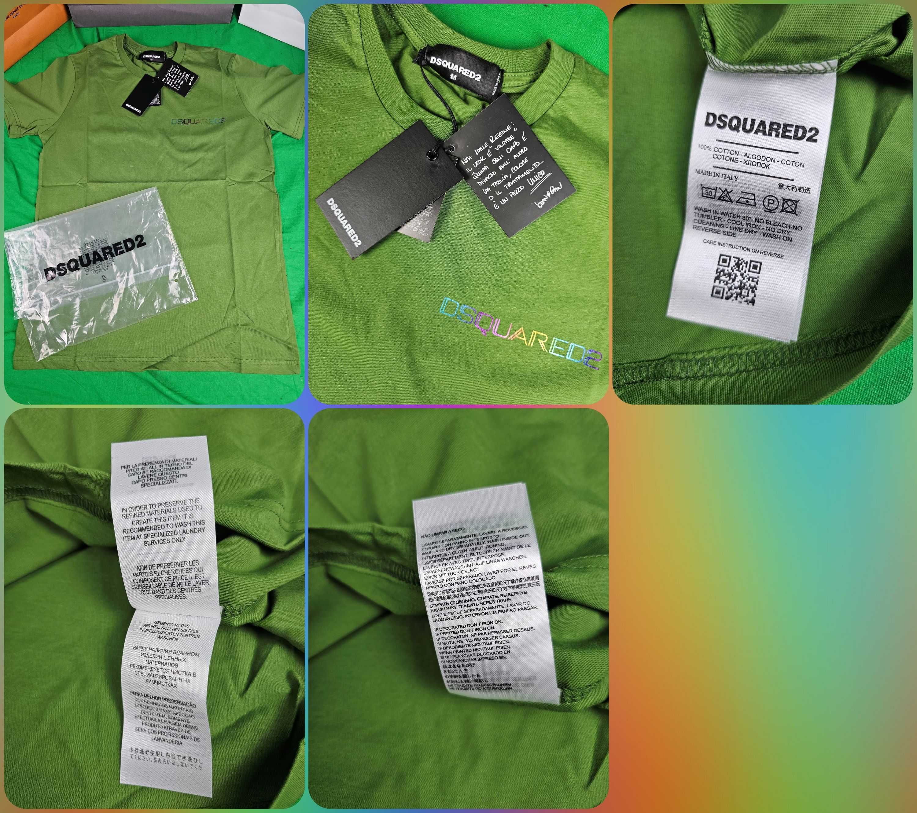 Koszulka męska paul shark polo dsq t-shirt nowość