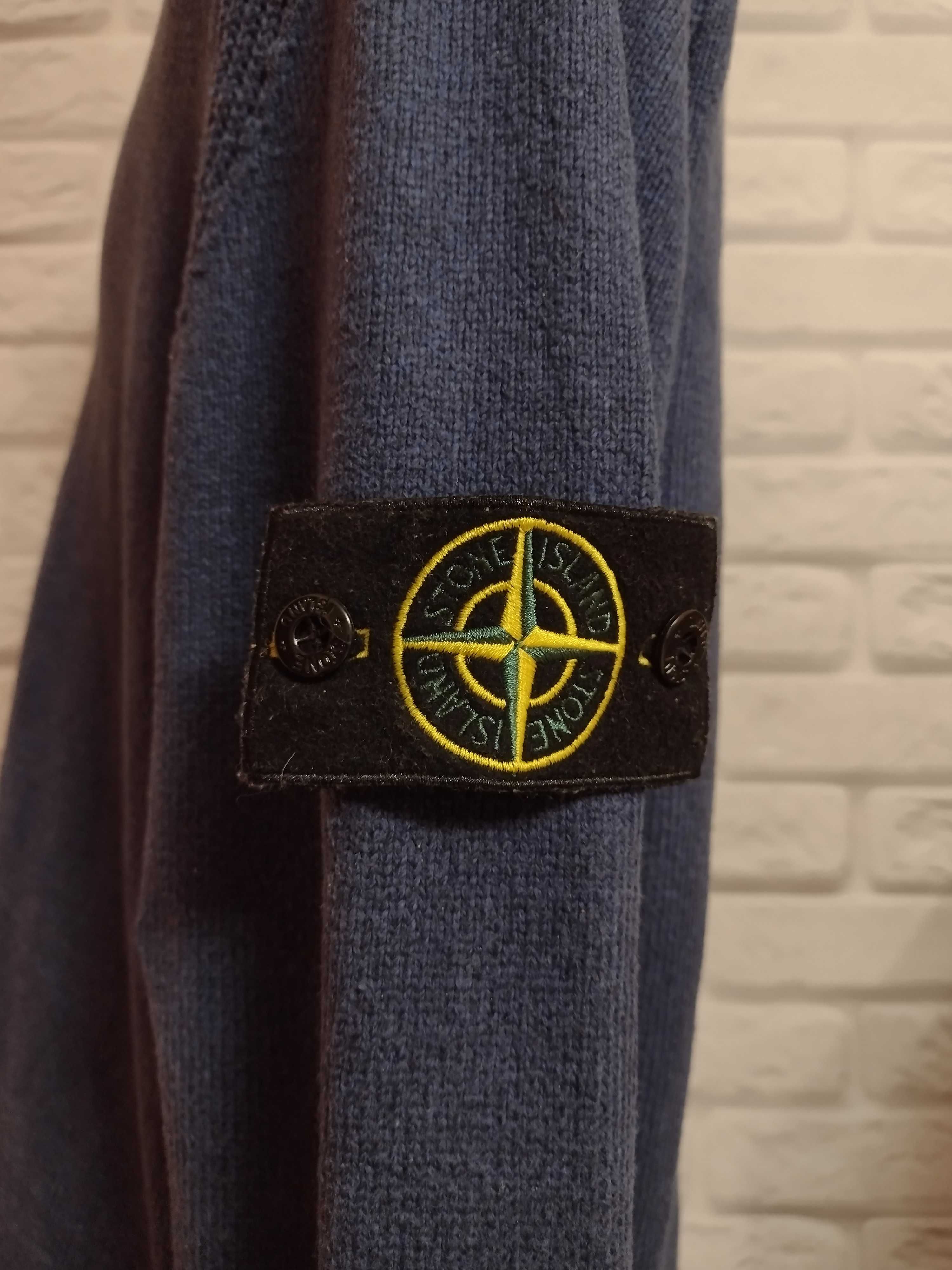 Вязаный свитер с двойной молнией stone island