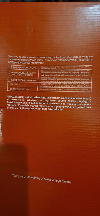 Buty otmęt r.44 nowe