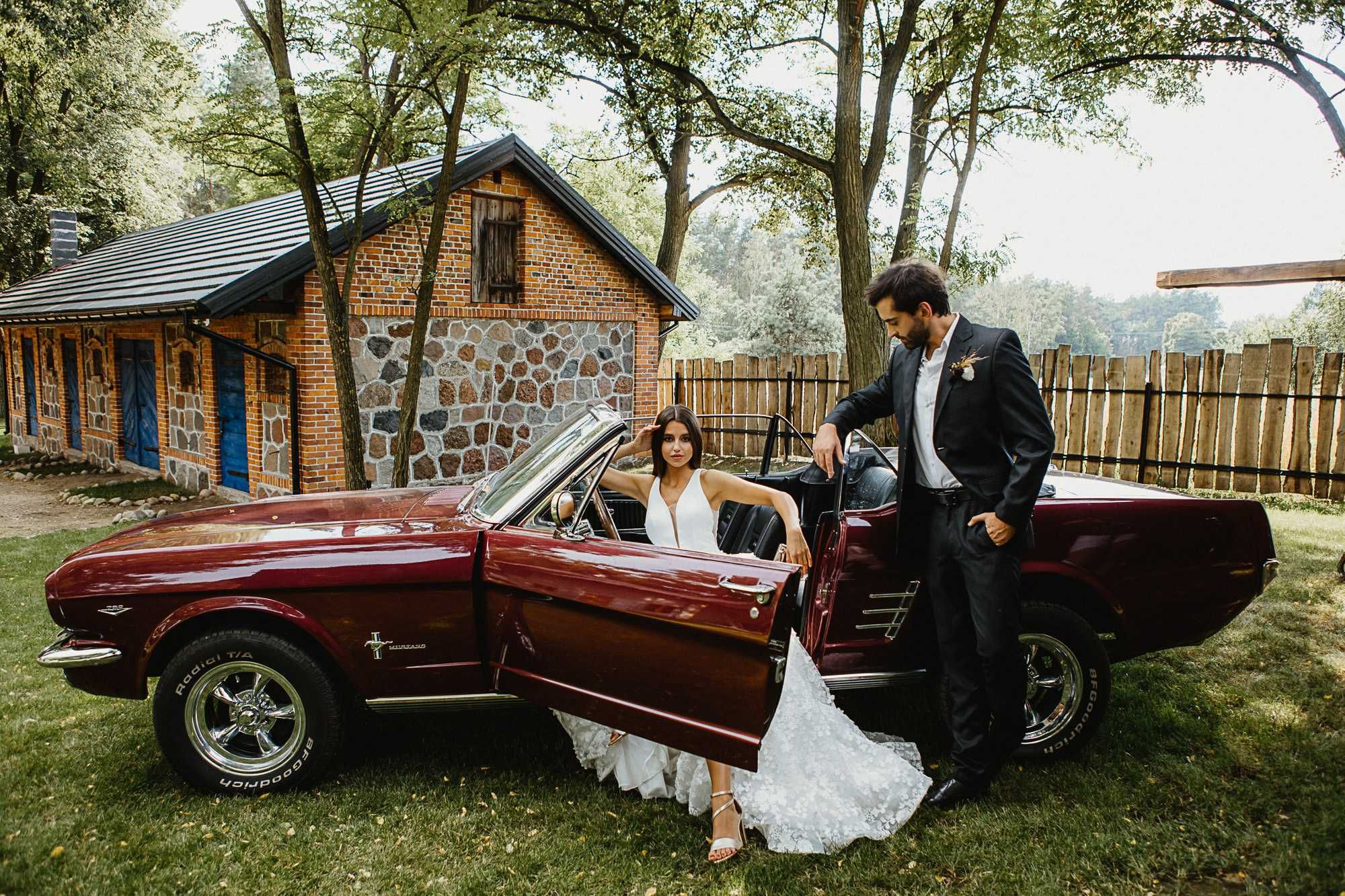 MUSTANG CABRIO 1966r. Wyjątkowy samochód ślubny - Retro