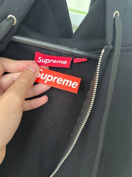 Supreme x Thrasher zip hoodie