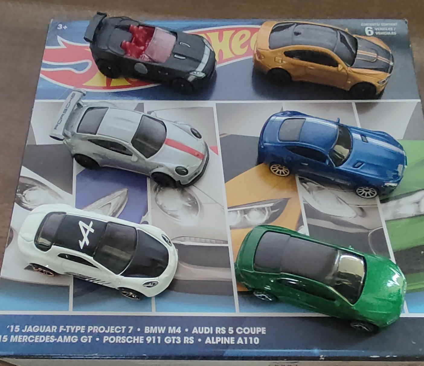 HotWheels Car Culture 6-pack