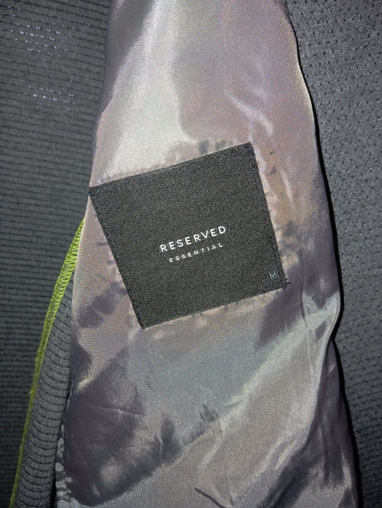 Marynarka męska M szara w czarne kropeczki Reserved