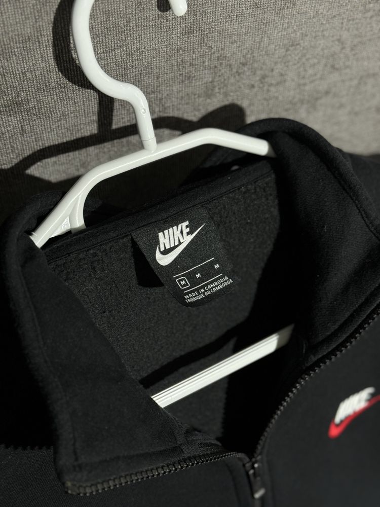 Чоловіча чорна кофта Nike 1/4 zip М