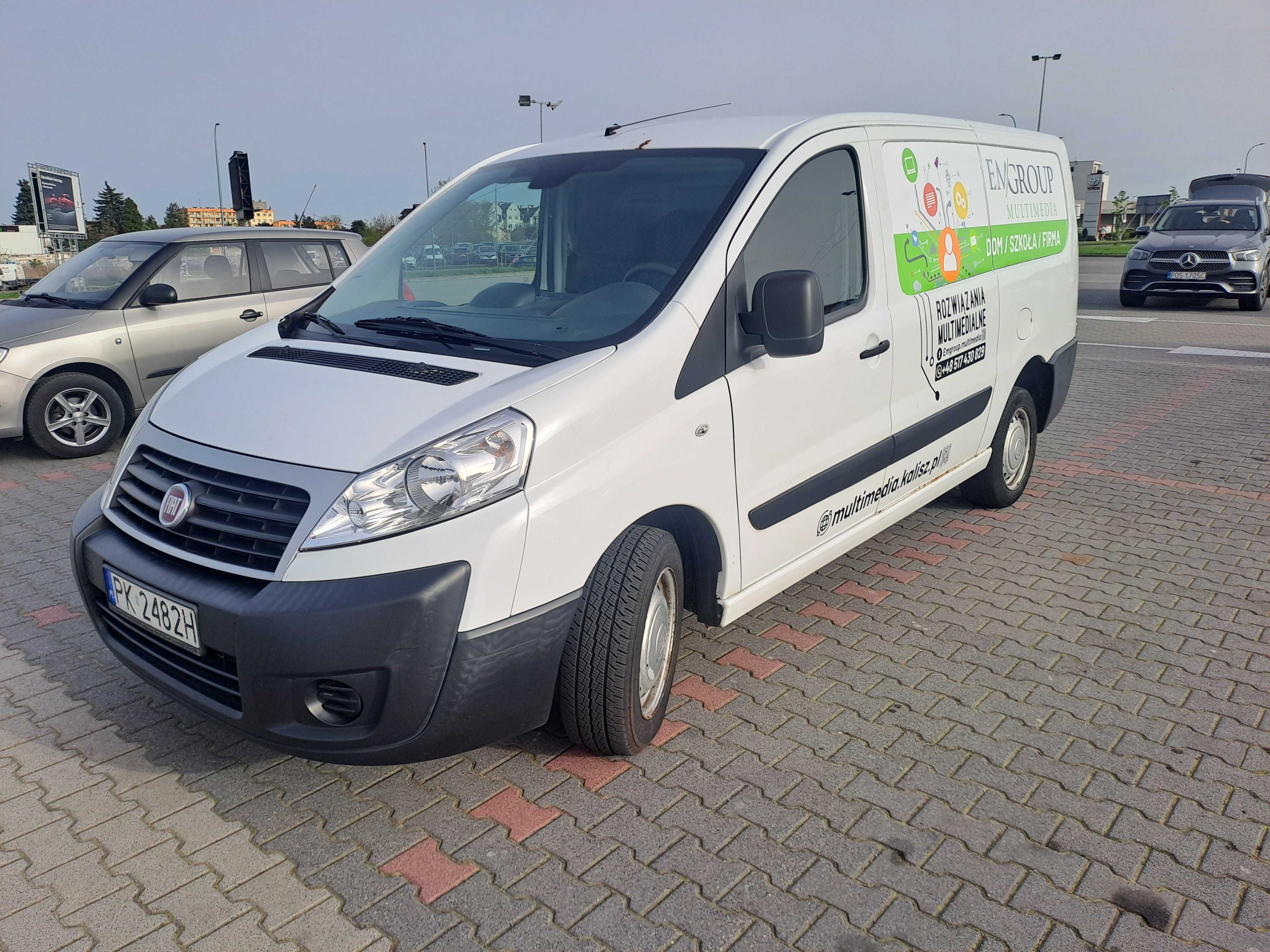 Fiat Scudo 2015r, 1997cm/3, hak, furgon