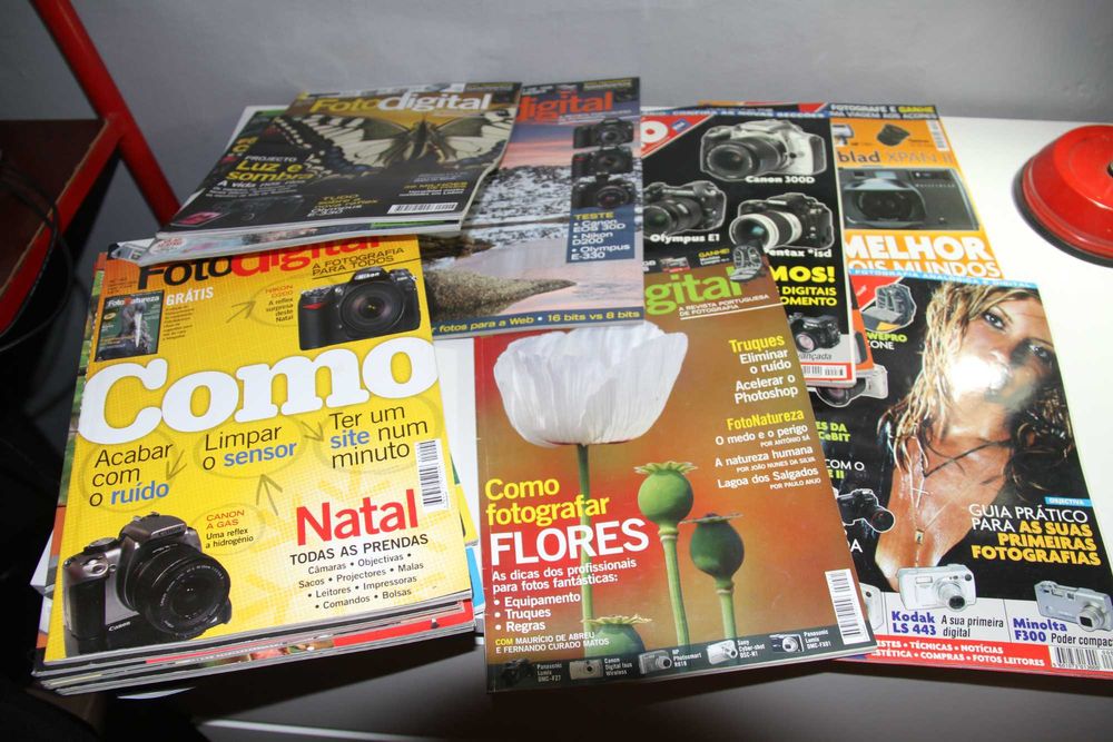 Colecção de revistas de Fotografia (25 números)