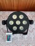Bola fixa led com 3 cores