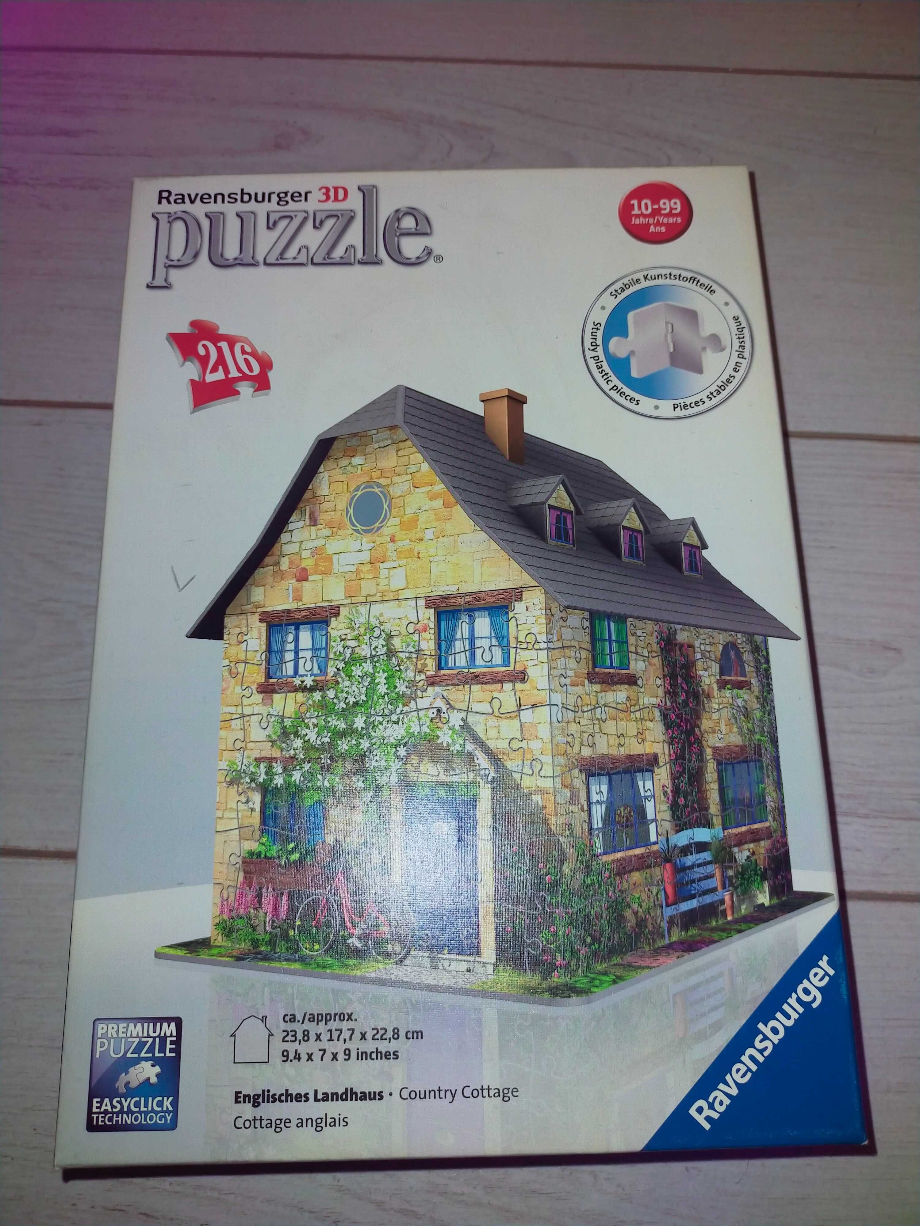 Angielski dom puzzle 3D