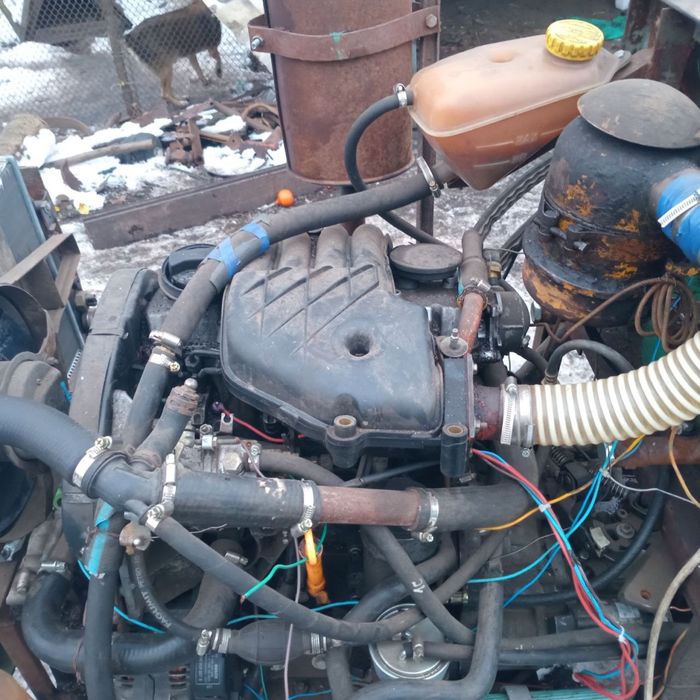 Трактор саморобний, vw двигун дизель