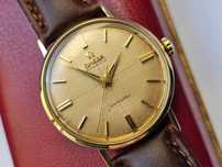 Złota Omega Seamaster lite złoto 14K oryginalny stan