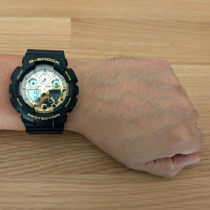Casio G-Shock GA-100GGB Gold