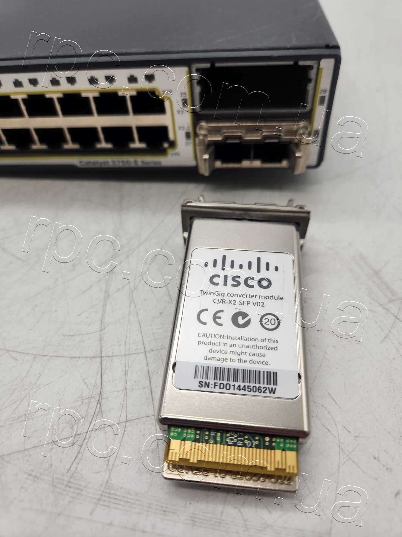 Комутатор гігабітний Cisco 3750-Е WS-C3750E-24TD-E Layer 3 Gigabit