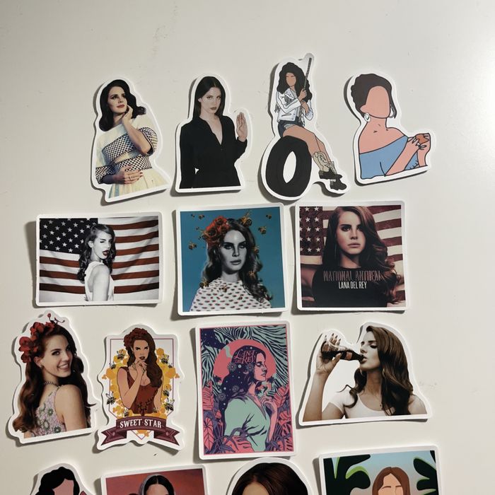 Stickers Autocolantes Lana del Rey