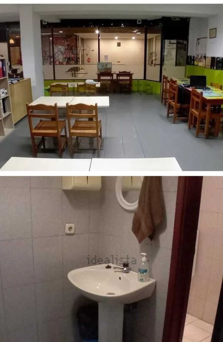 Vendo ou alugo espaço destinado a restauração, serviços ou comércio