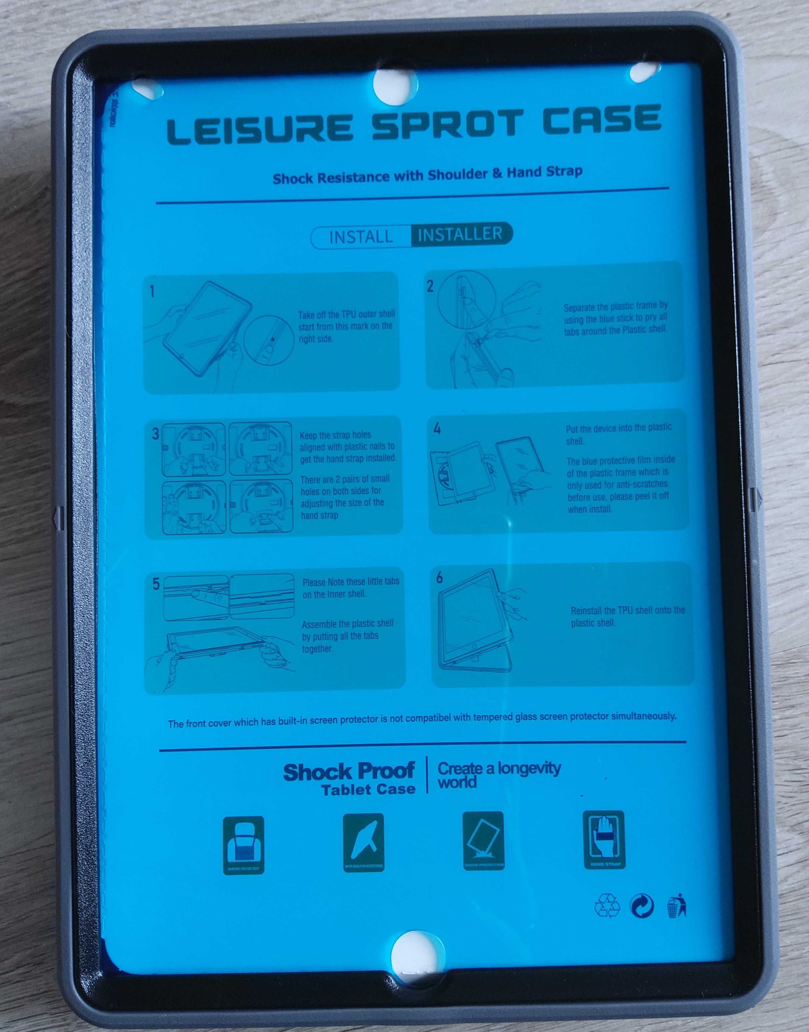 Etui case obudowa do tablet iPad 10.2 cale (2019/2020/2021)