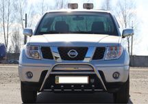 Кенгурятник для Nissan Navara Защита бампера Тюнинг Дуги на автомобиль