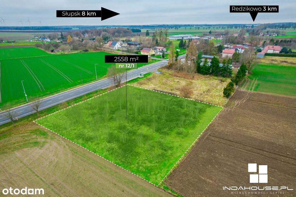 Duża działka z WZ na 2 budynki