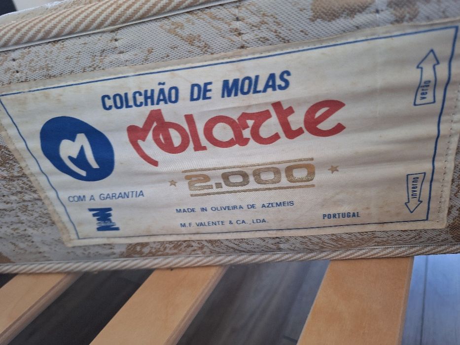 Colchão de molas 75×180