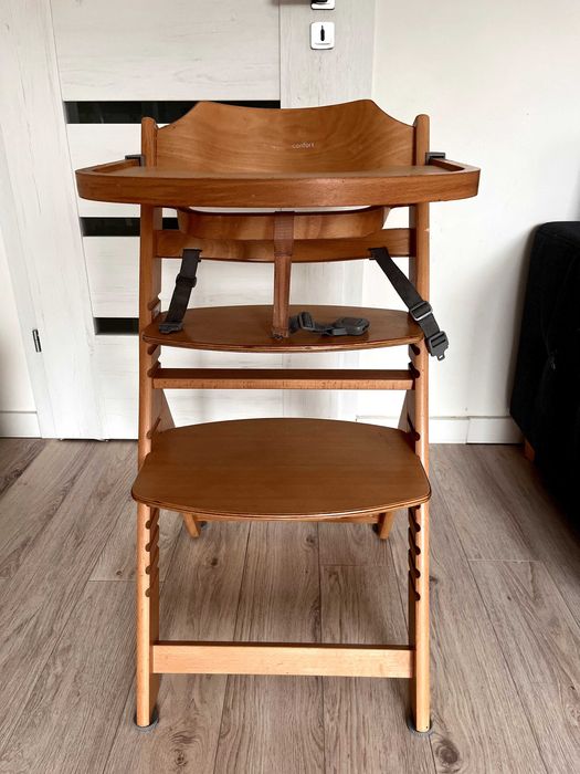 Krzesełko do karmienia z drewna - Bebe Confort Timba