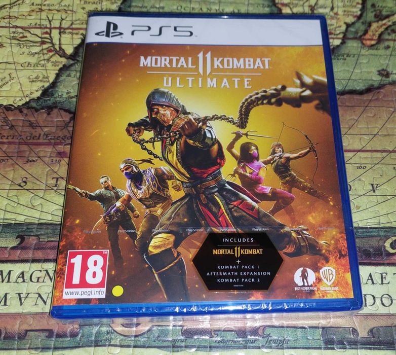 (Ps5) Mortal Kombat 11 Ultimate Novo e Selado