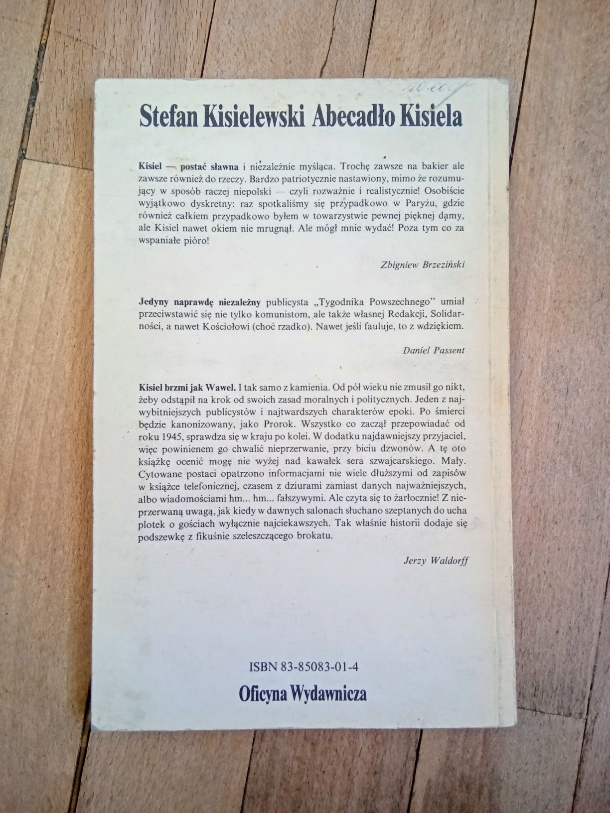 Abecadło Kisiela Stefan Kisielewski