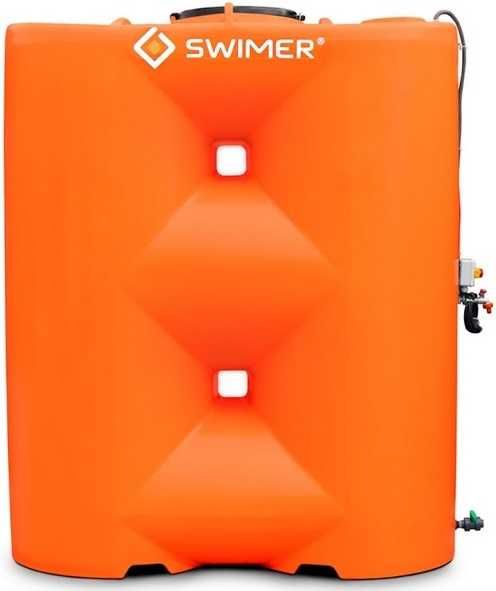 SWIMER 3000 SLIM LINE CLASSIC Pomarańczowy + Pompa