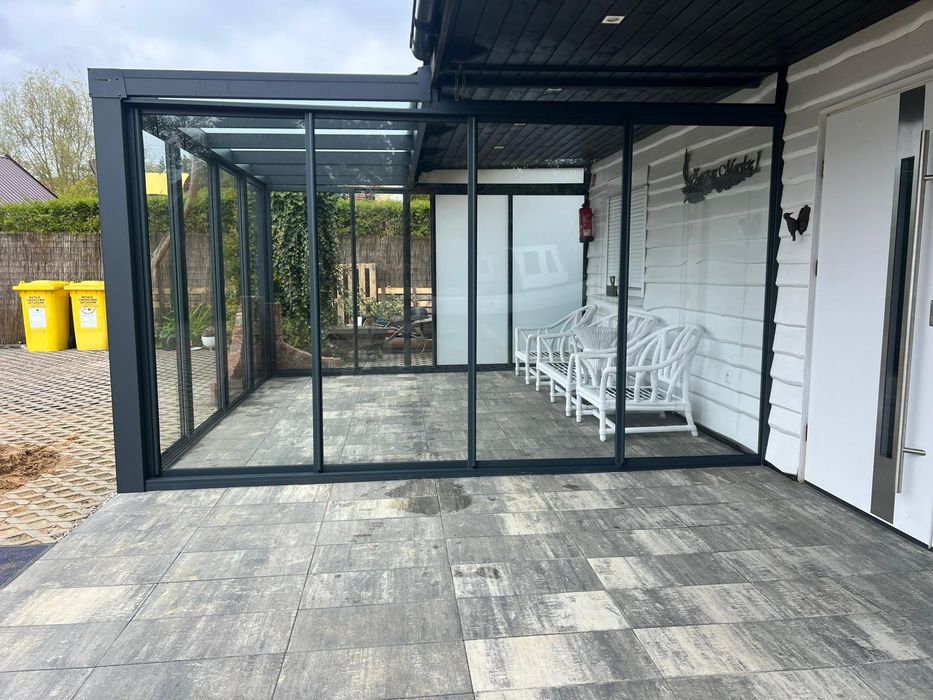 Ogród Zimowy nieizolowany Zadaszenie Aluminiowe