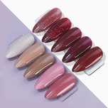 conjunto de vernizes de gel novos
