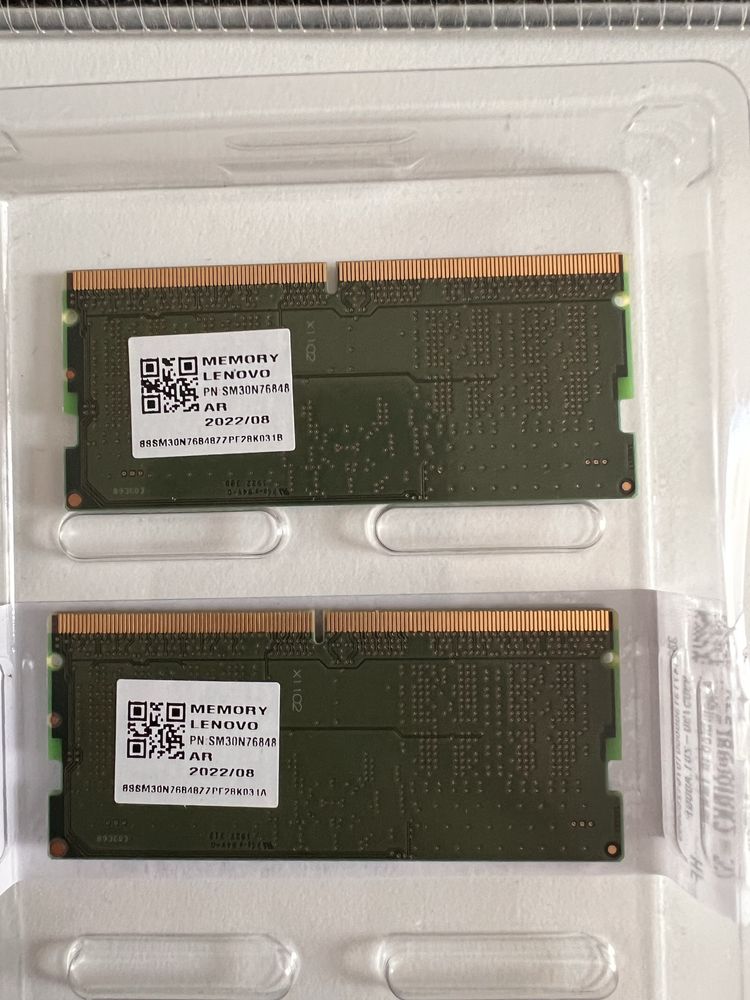 Pamięć RAM 2x8 GB DDR5 SODIMM Micron