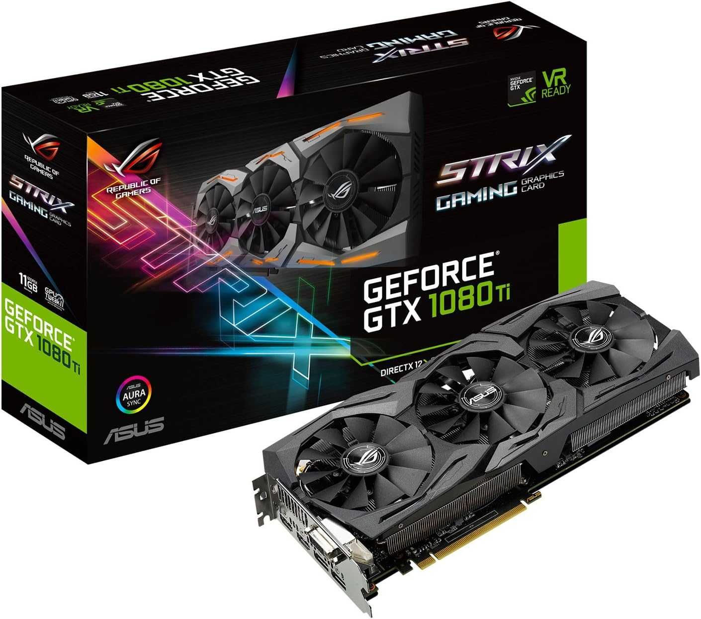 ASUS STRIX 1080 TI GAMING EDITION (Impecável com Caixa Original)