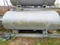 Zbiornik stalowy 4500l, czysty