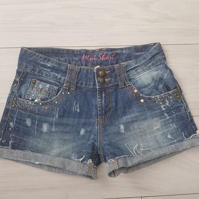 Krótkie spodenki denim co