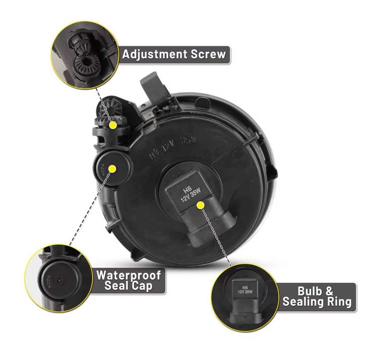Протитуманні фари BMW F15 F16 F25 F26 F39 F48 Winjet туманки птф