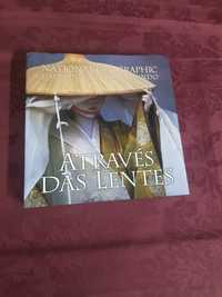 Livro " Através das lentes"