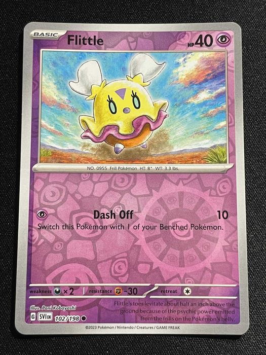Carta Pokémon Flittle 102/198 Scarlet & Violet