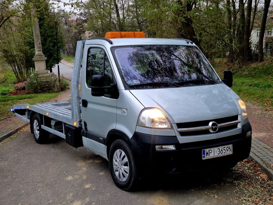 Opel Movano 2.5/Autolaweta/Klima/Elektryka/230 tys km, Po serwisie!
