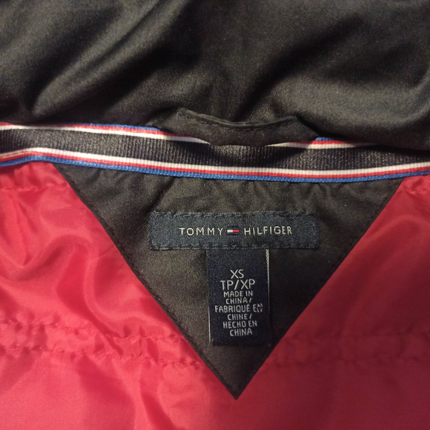 Kurteczka puchowa dziewczęca XS Tommy hilfiger