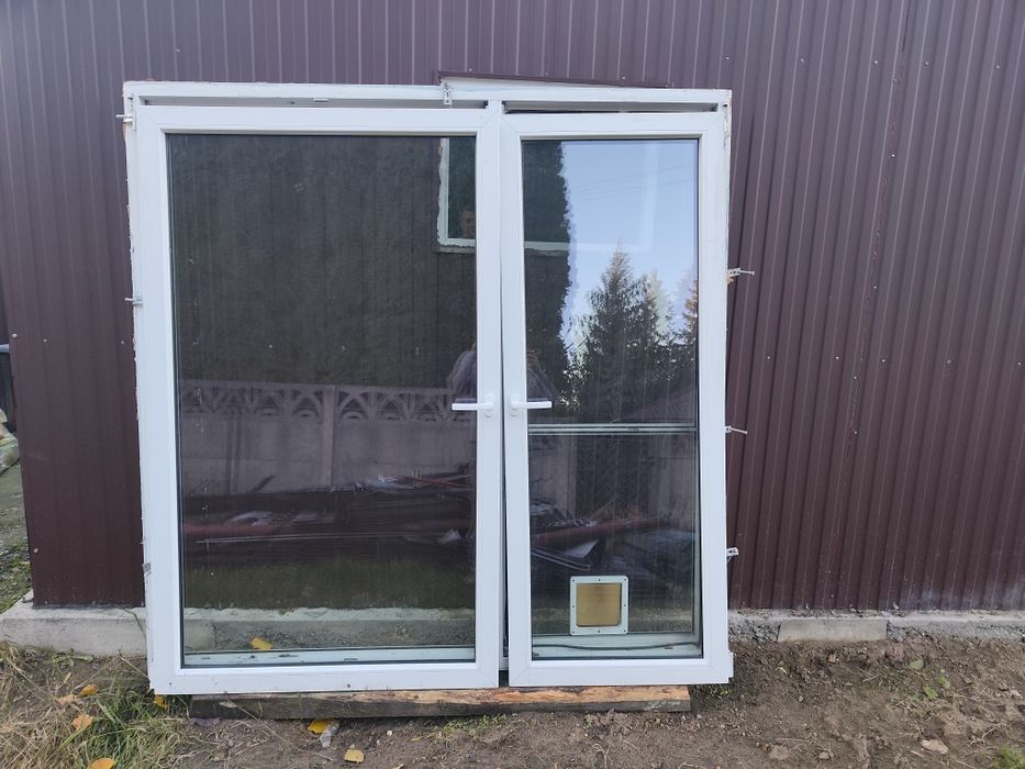 Okno pcv 190x190cm 2 szyby