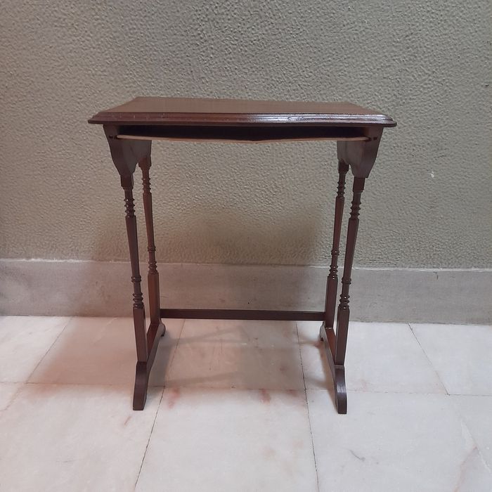 Mesa vintage decoração