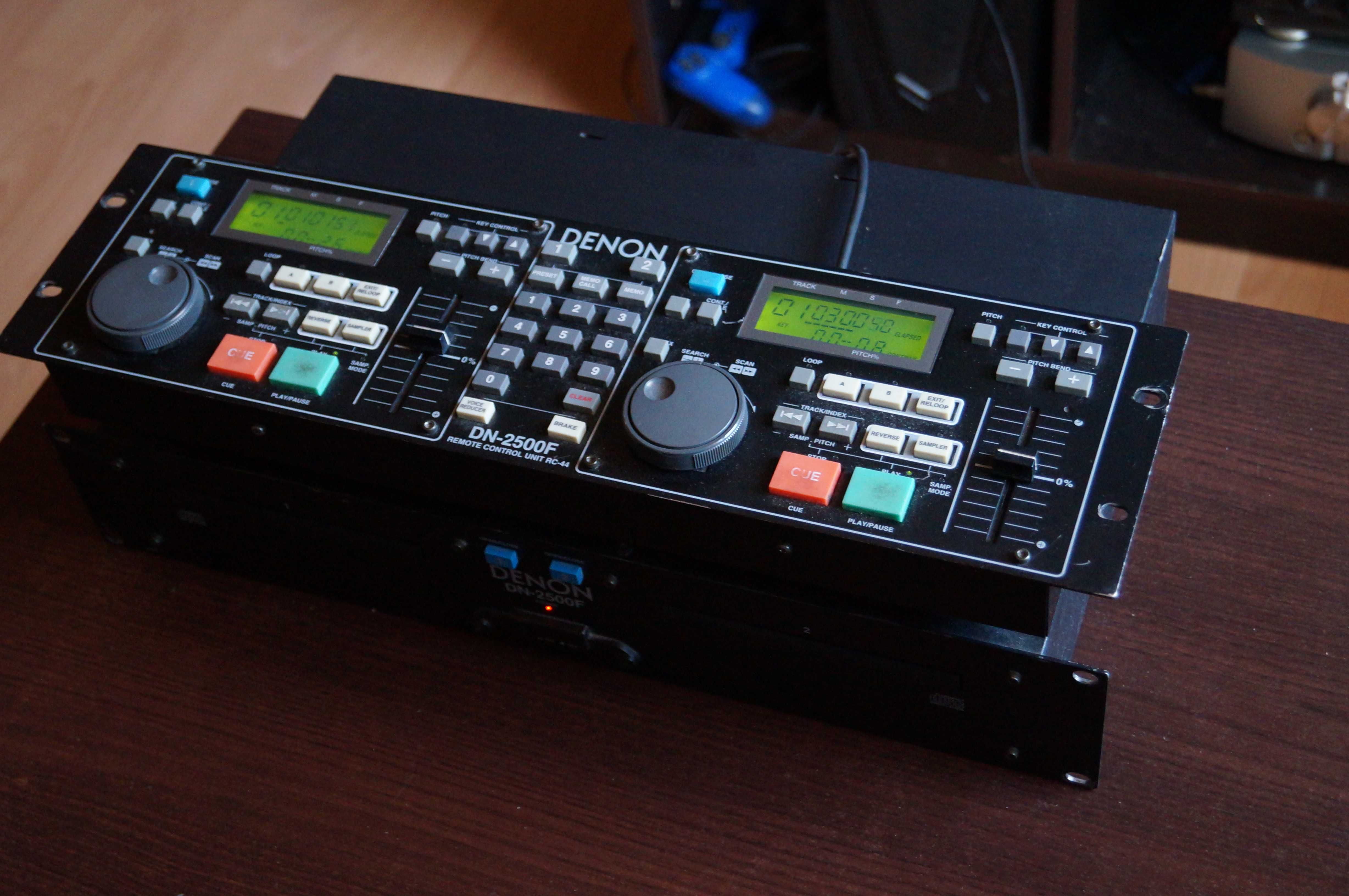Fajny Mixer Audio Denon DN-2500F Dj Control+Baza 2xcd Wysyłka