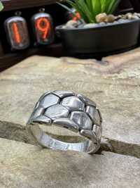 Stary duży piękny pierścionek 925 srebro 4.7g