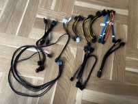 Przewody komputerowe, różne pcie, data molex, rozgałęziacze
