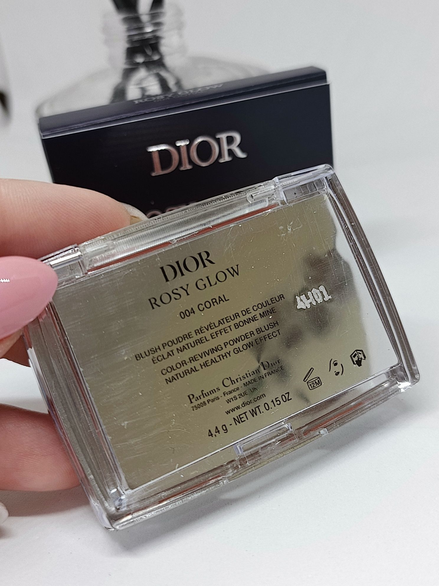 Dior Rosy Glow 004 Coral – róż do policzków