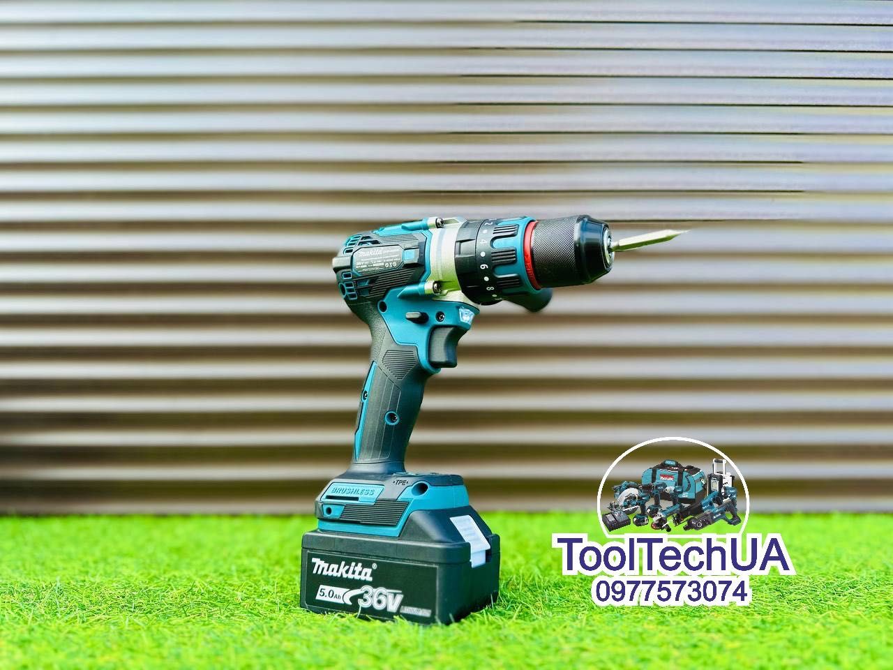 Акумуляторний Шуруповерт Makita DHP485 + удар Безщітковий 36V 5A