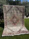 Jedwabny r.tkany dywan perski GHOUM / GHOM 300x190 galeria 38 tyś