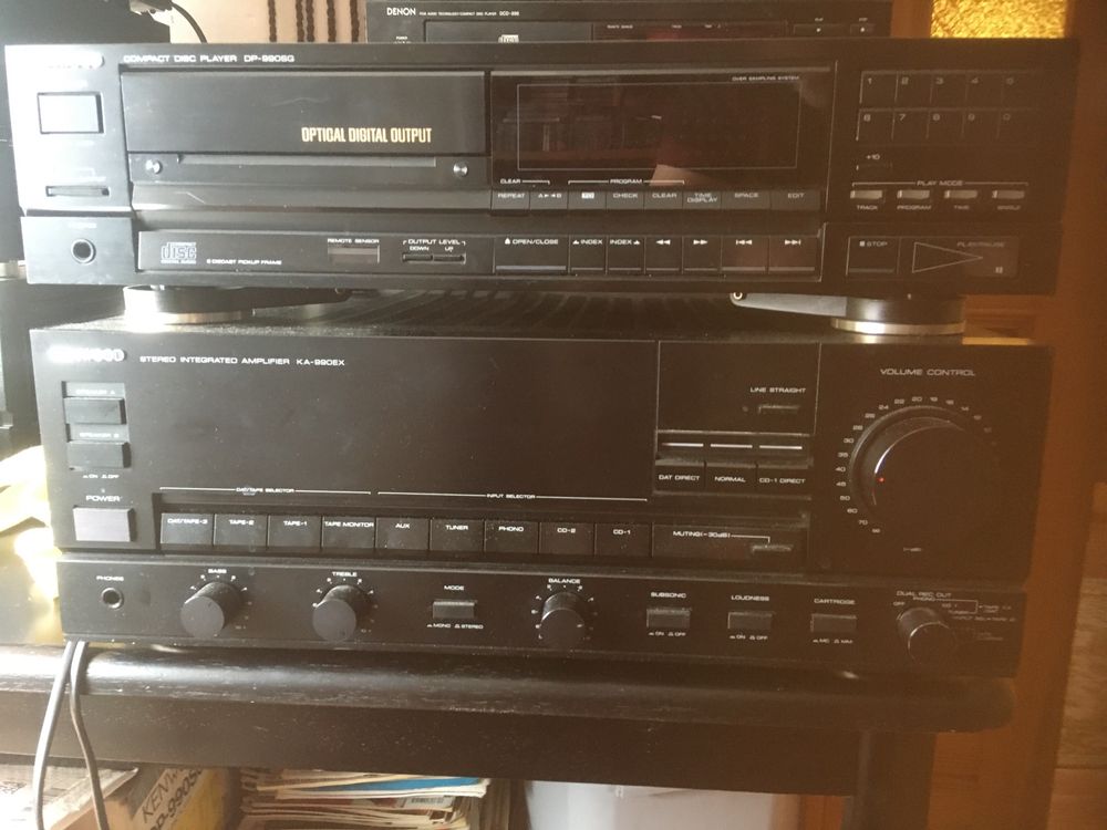 Wzmacniacz Kenwood KA-990EX + DP990 SG
