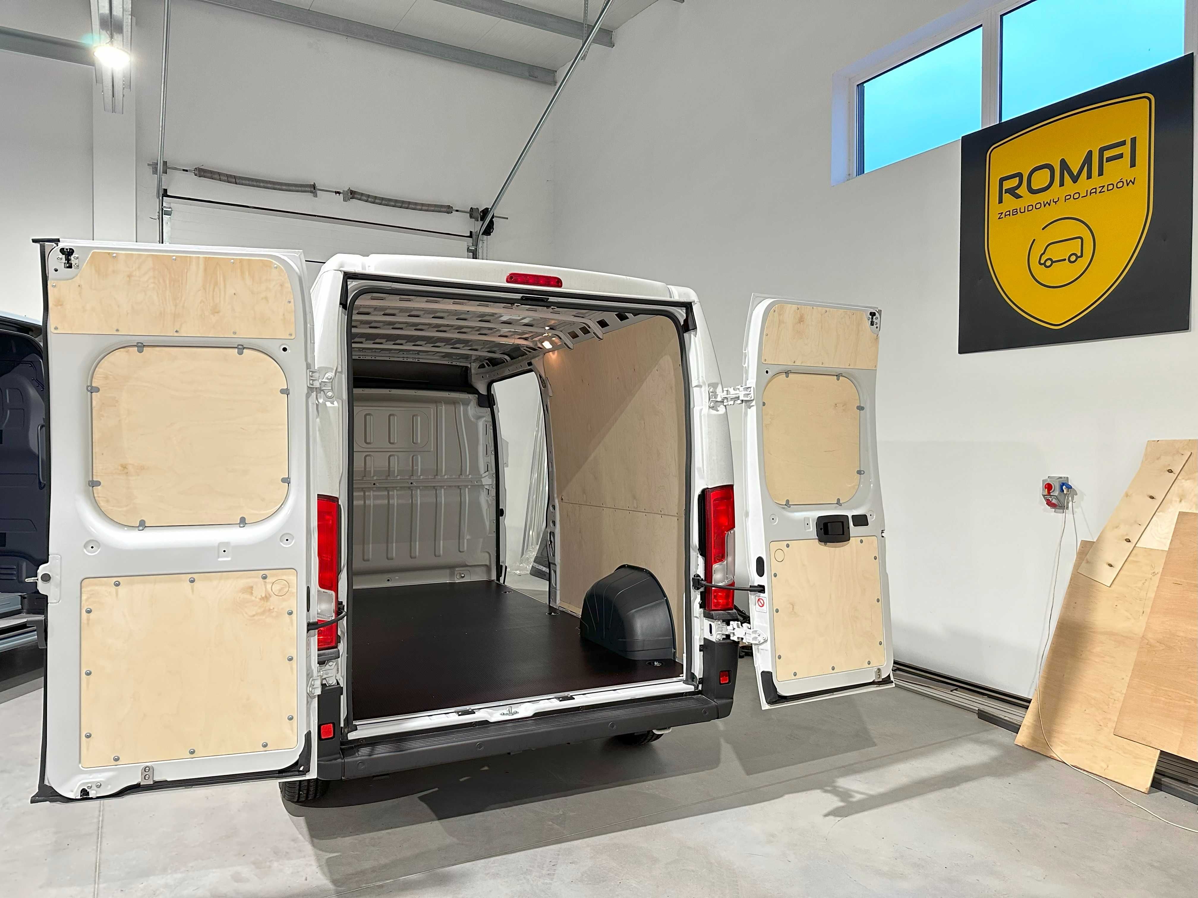 Zabudowa Fiat Ducato sklejka jumper boxer movano proace MONTAŻ GRATIS