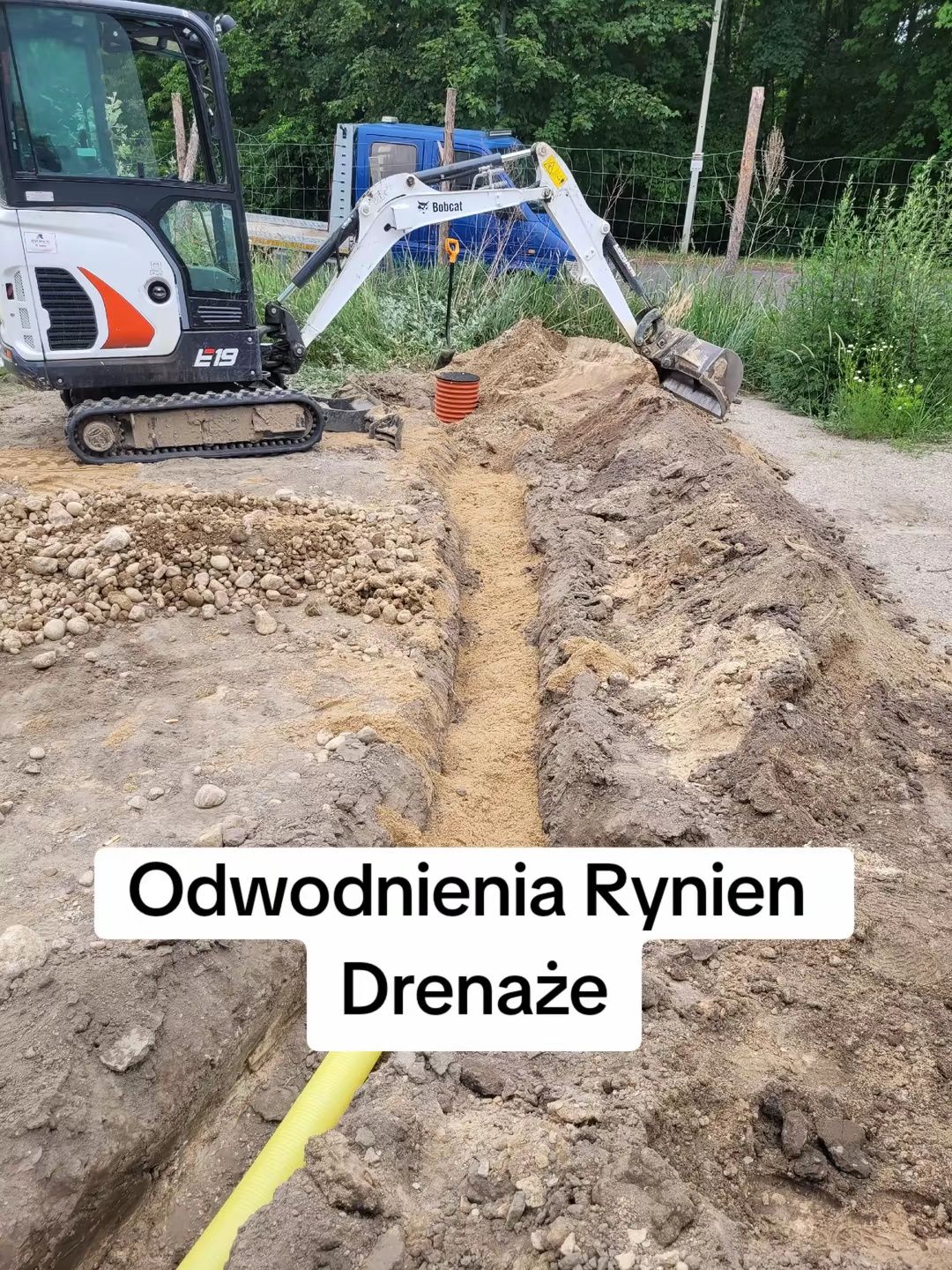 Odwodnienia Rynien, Trawnik, Kostka Brukowa