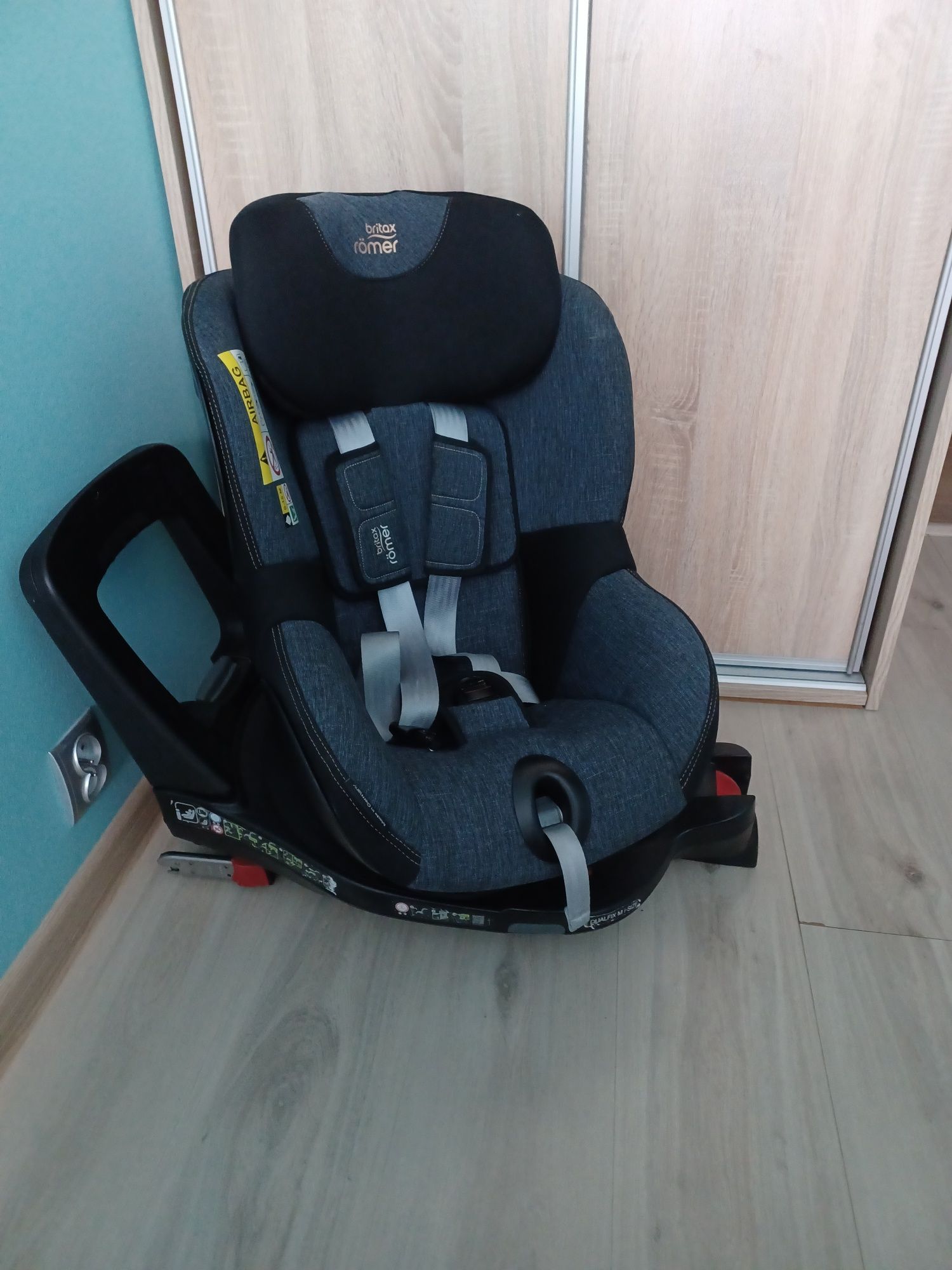 Britax Romer Dualfix M I-Size Blue Marble