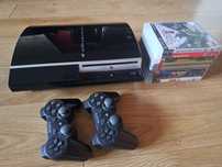 Konsola Ps3 PlayStation 3 z grami I 2 pady